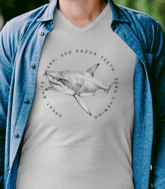 Shark Tee - Great White Fact