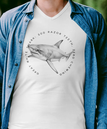 Shark Tee - Great White Fact