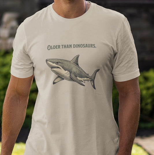 Shark Tee - Older Than Dinosaurs