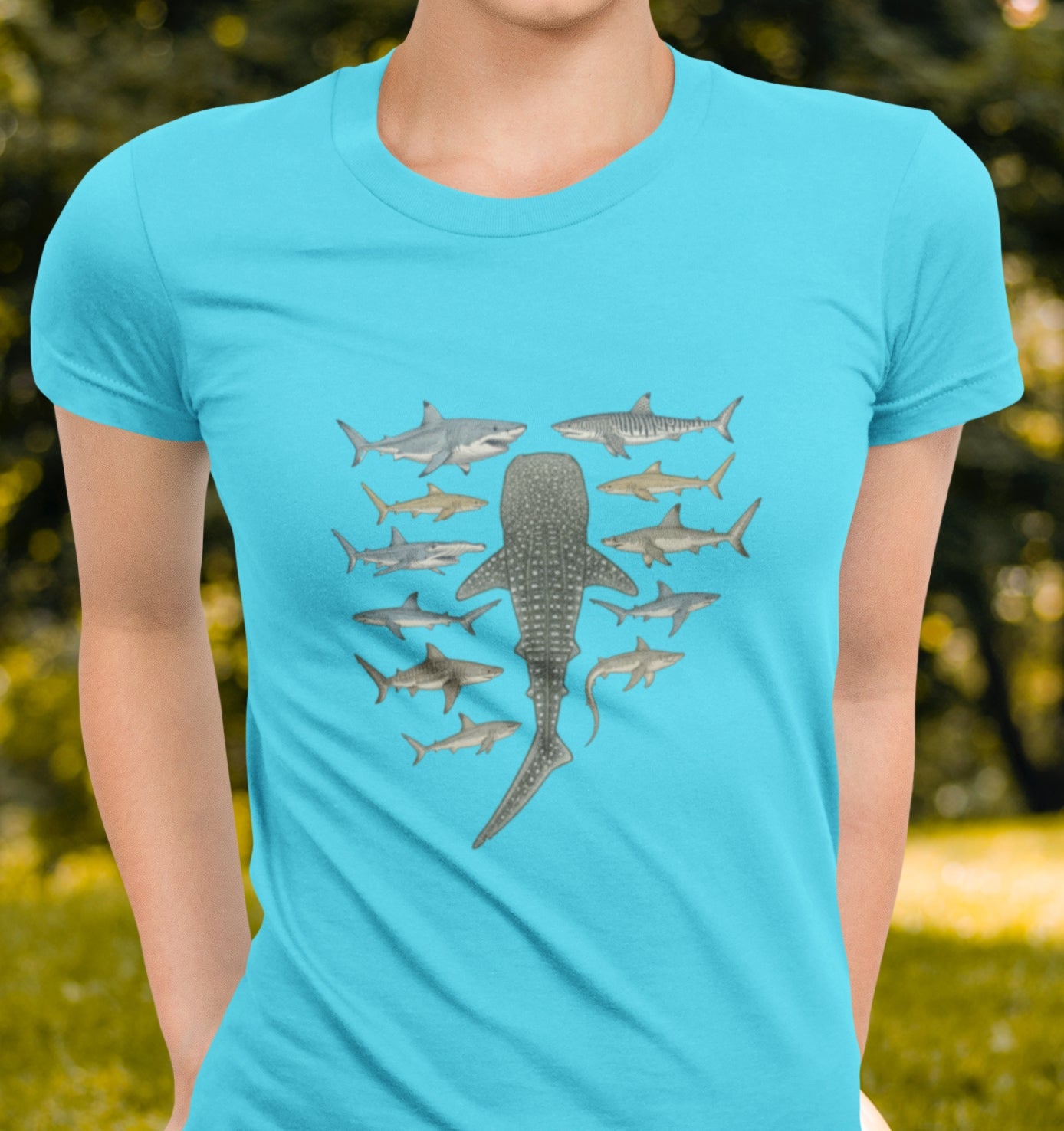 Sharks Tee- Ocean's Eleven (with two lemons)