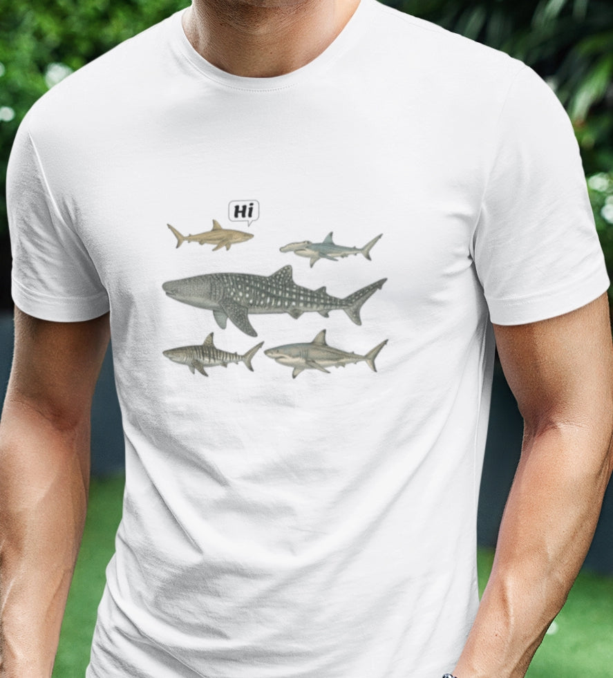 Shark Tee - Ocean's Five (lemon says Hi)