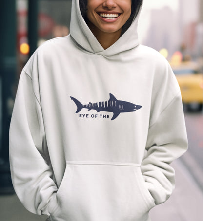 Shark Pullover Hoodie - Eye of the Tiger