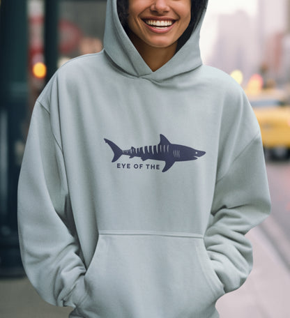 Shark Pullover Hoodie - Eye of the Tiger