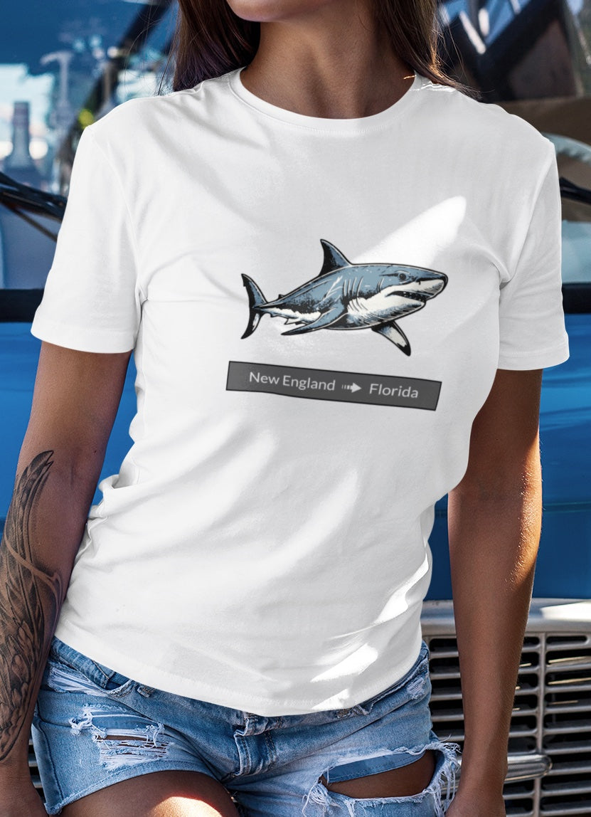 Shark Tee - Migration "New England to Florida"