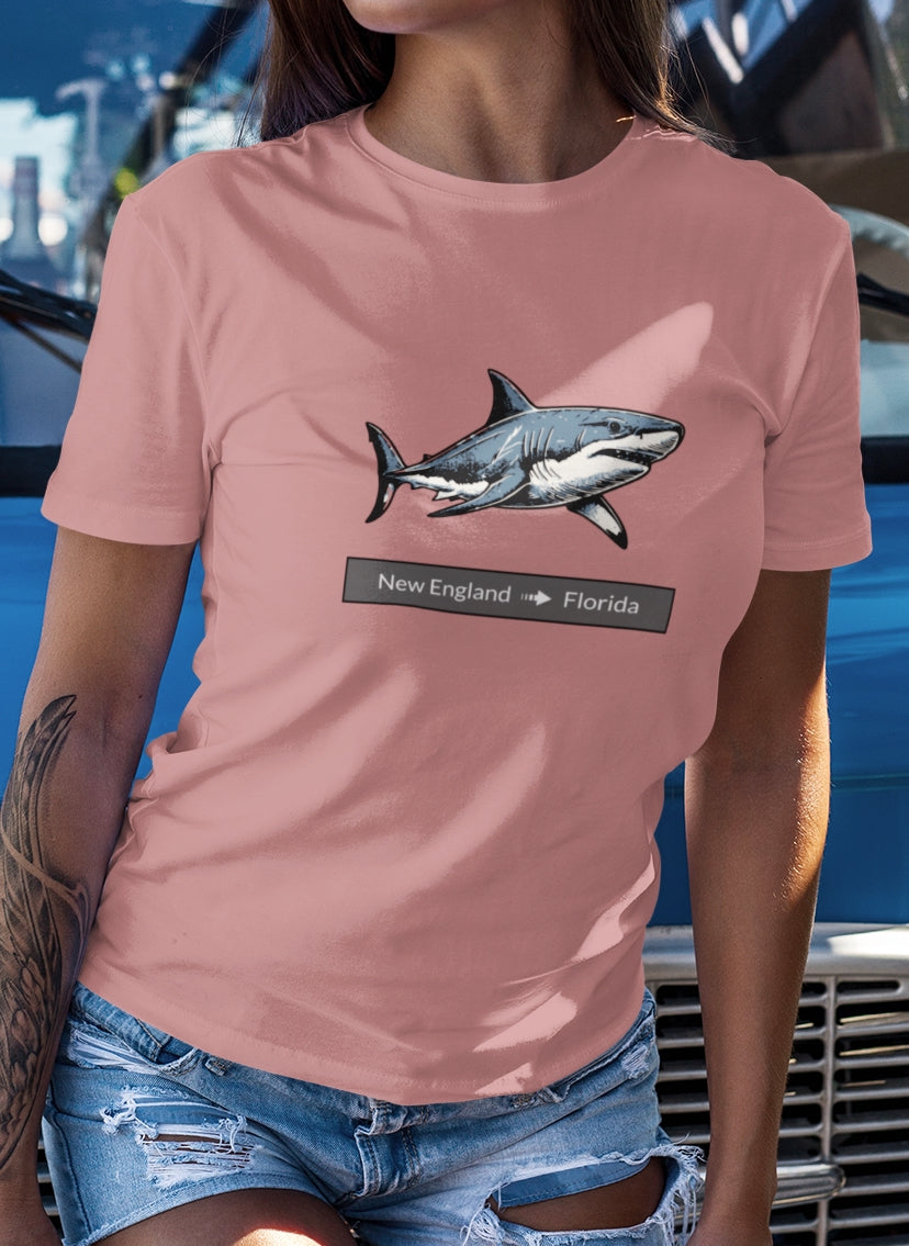 Shark Tee - Migration "New England to Florida"