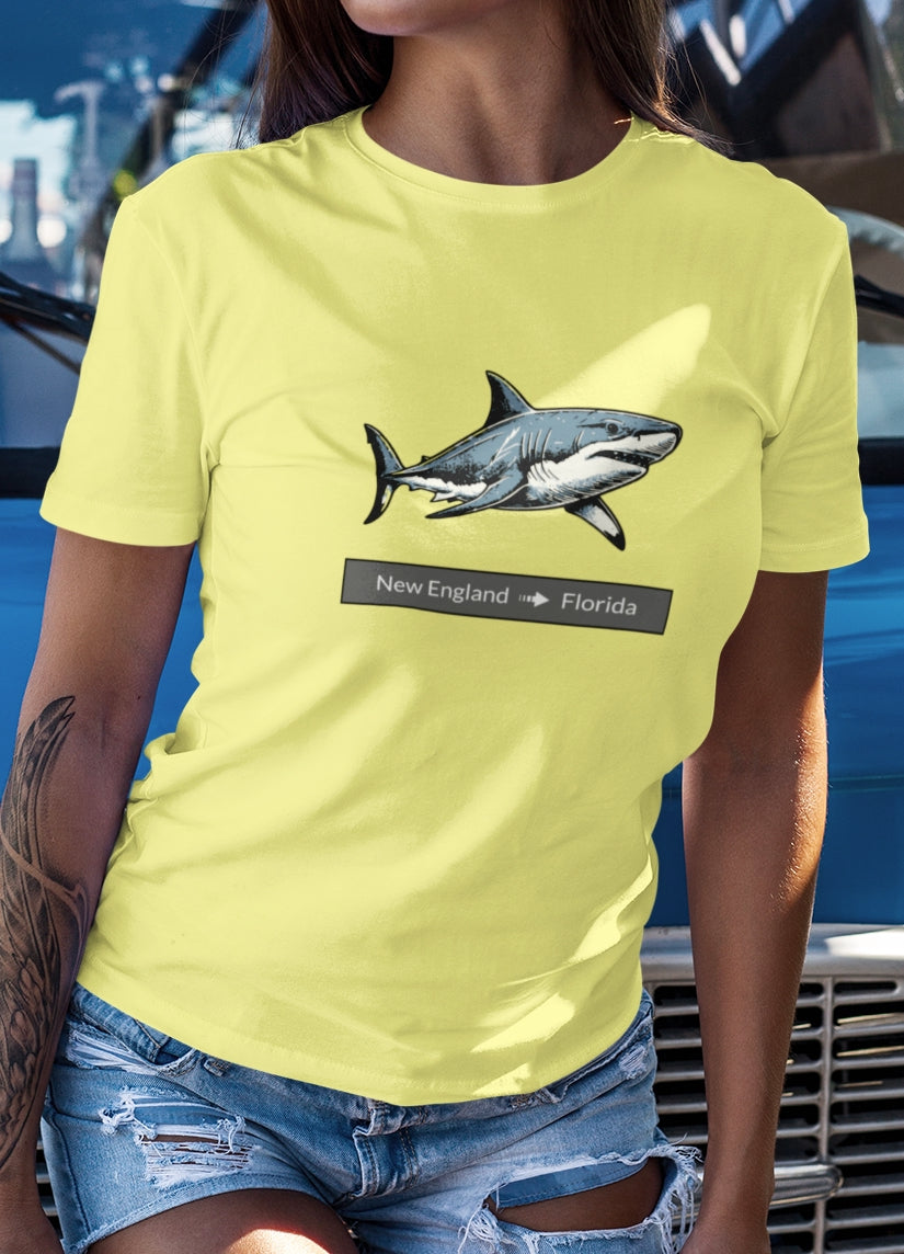Shark Tee - Migration "New England to Florida"