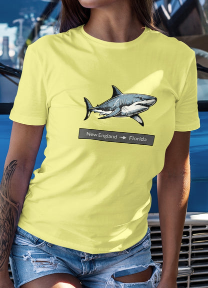 Shark Tee - Migration "New England to Florida"