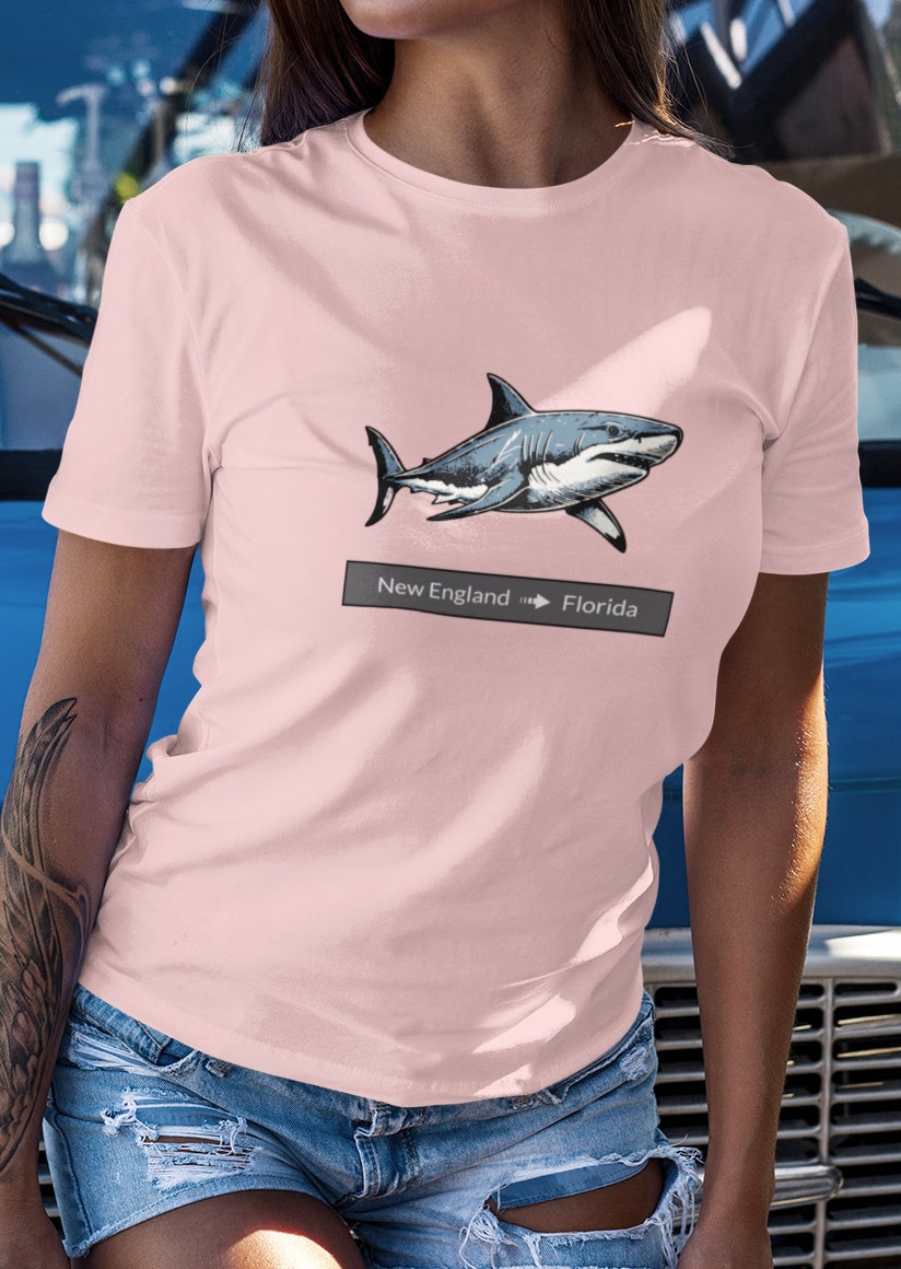 Shark Tee - Migration "New England to Florida"