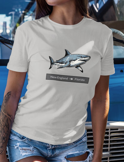 Shark Tee - Migration "New England to Florida"
