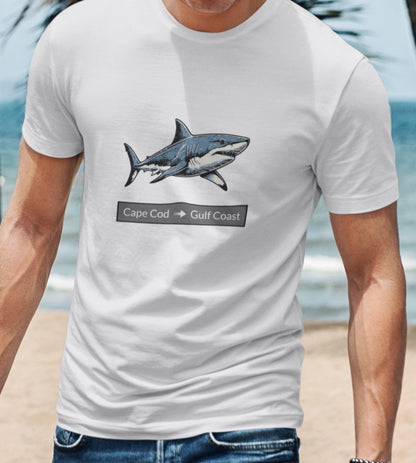 Shark Tee - Migration "Cape Cod to Gulf Coast"