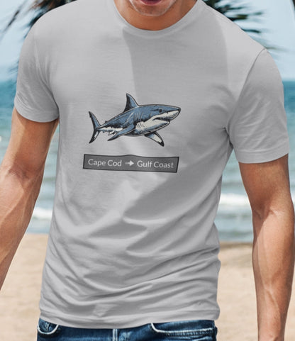 Shark Tee - Migration "Cape Cod to Gulf Coast"