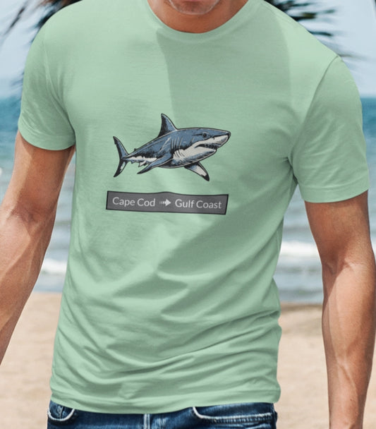 Shark Tee - Migration "Cape Cod to Gulf Coast"