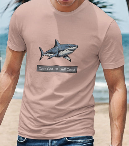 Shark Tee - Migration "Cape Cod to Gulf Coast"