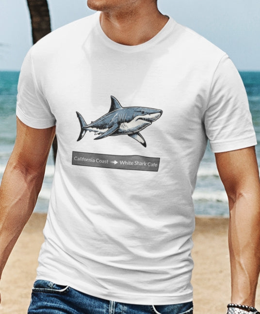 Shark Tee - Migration "California Coast to White Shark Cafe"