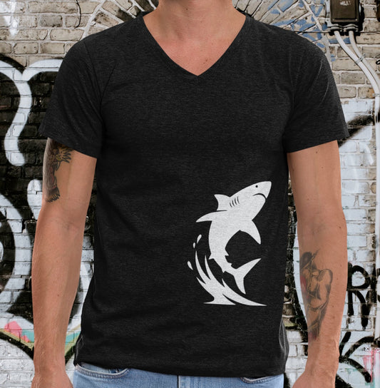 Shark Tee - Breach White