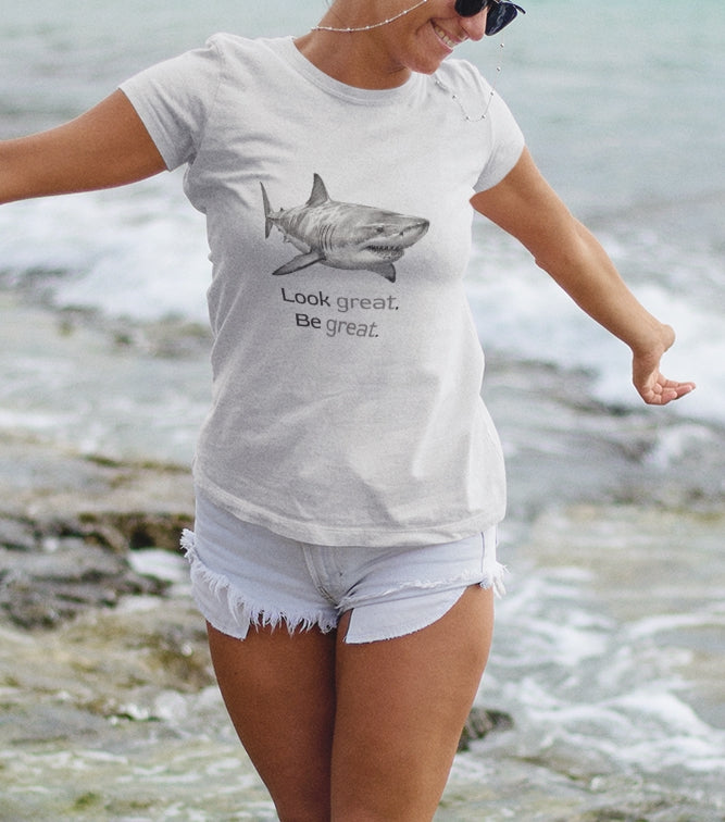 Shark Tee - Look Great Be Great