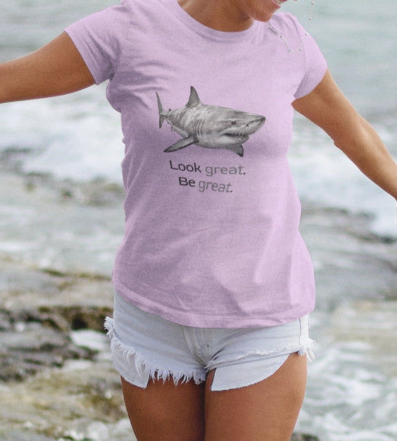 Shark Tee - Look Great Be Great