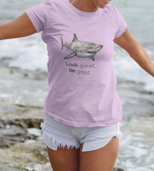 Shark Tee - Look Great Be Great