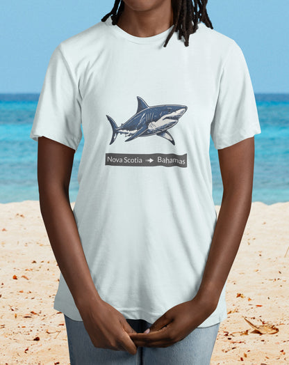 Shark Tee - Migration "Nova Scotia to Bahamas"