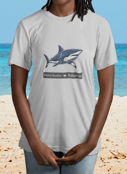 Shark Tee - Migration "Nova Scotia to Bahamas"