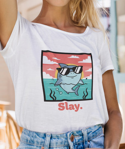 Shark Tee - "Slay"