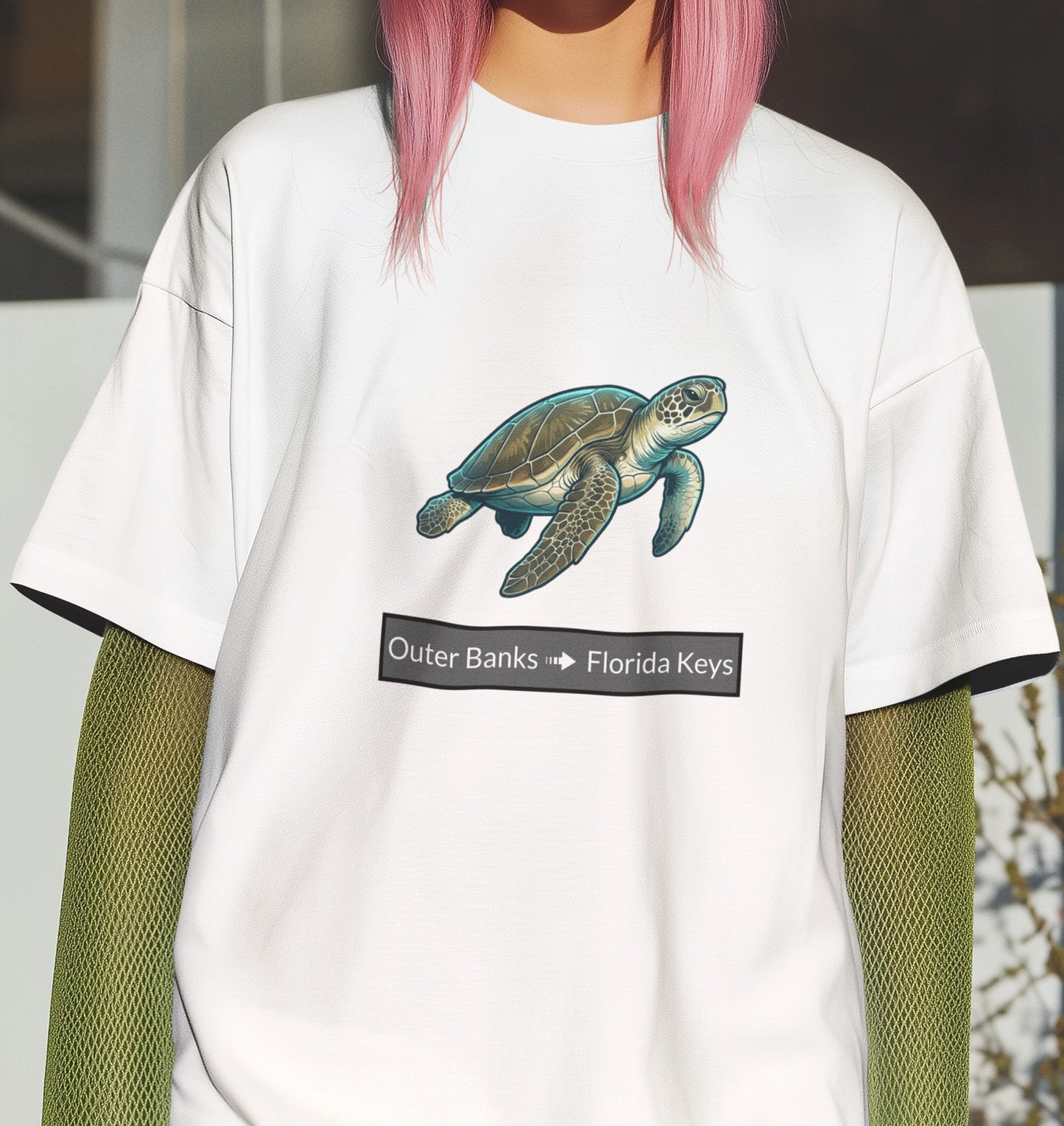 Turtle Tee - Migration "Outer Banks to Florida Keys"