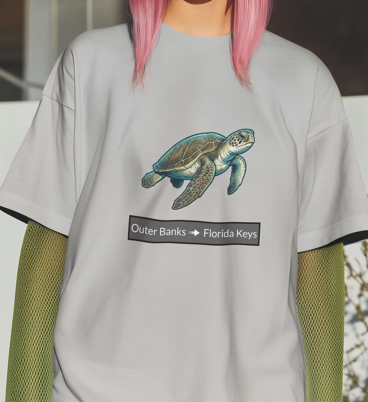Turtle Tee - Migration "Outer Banks to Florida Keys"