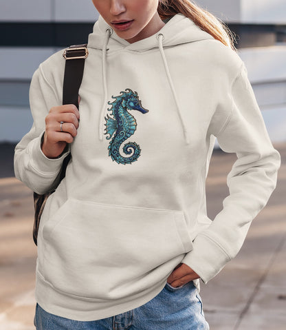 Seahorse Pullover Hoodie - Noble