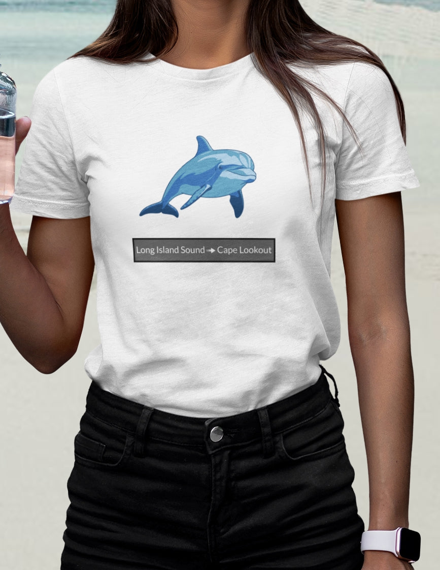 Dolphin Tee - Migration "Long Island Sound to Cape Lookout"