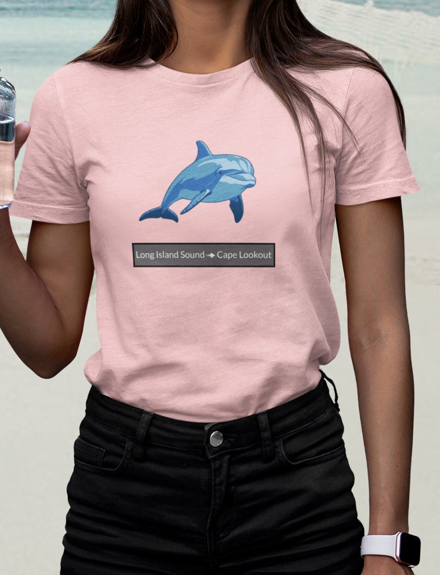 Dolphin Tee - Migration "Long Island Sound to Cape Lookout"