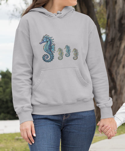 Seahorse Pullover Hoodie - Family