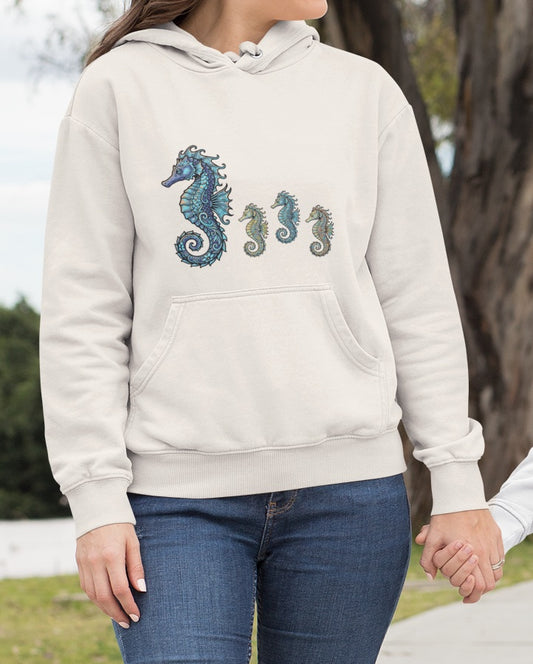 Seahorse Pullover Hoodie - Family