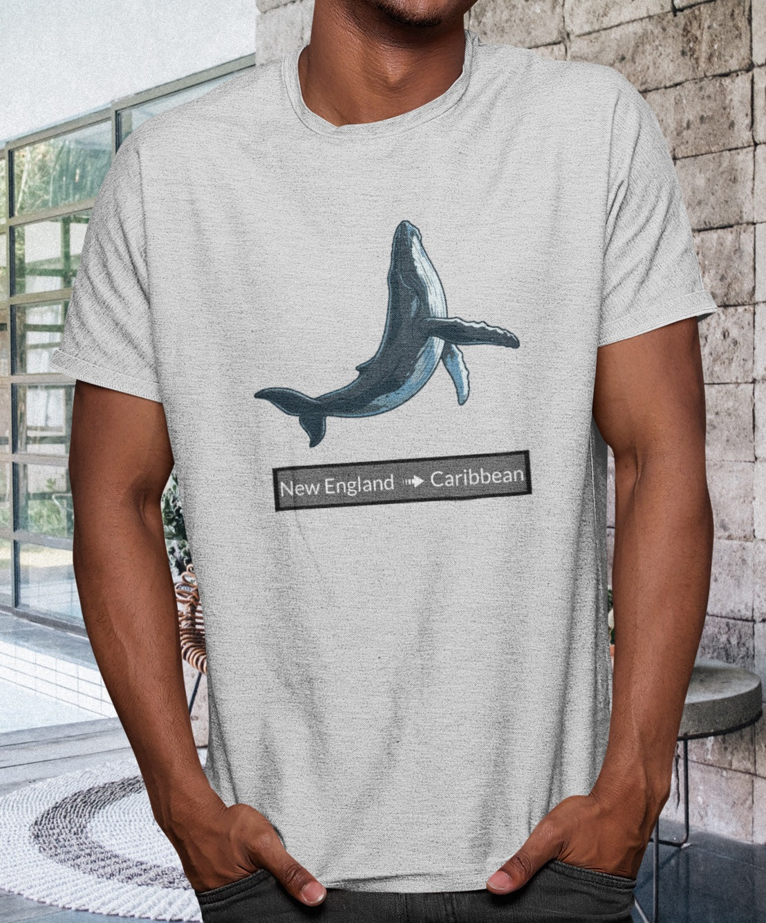 Humpback Tee - Migration "New England to Caribbean"