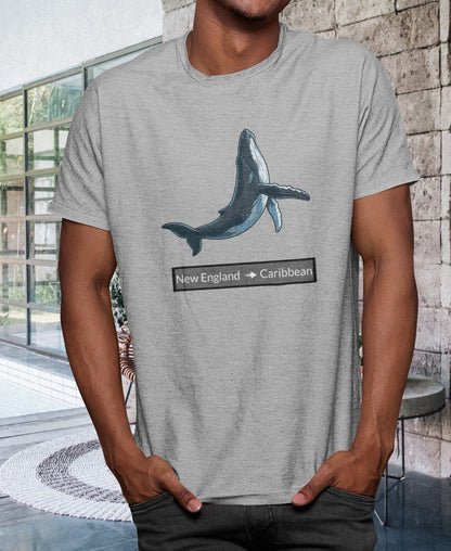 Humpback Tee - Migration "New England to Caribbean"