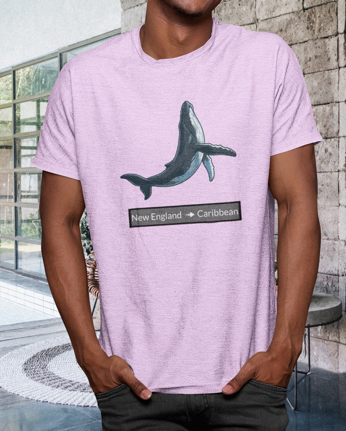 Humpback Tee - Migration "New England to Caribbean"