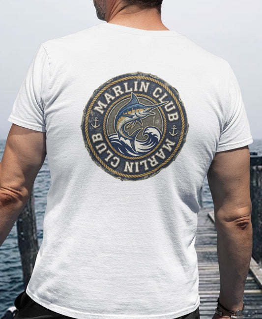 Marlin Club Tee - Badge (Both sides)