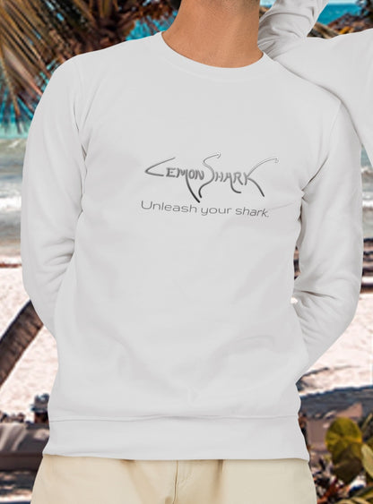Rash Guard - Front Image: Lemon Shark "Unleash Your Shark." Back Image: GWS Slash NYK