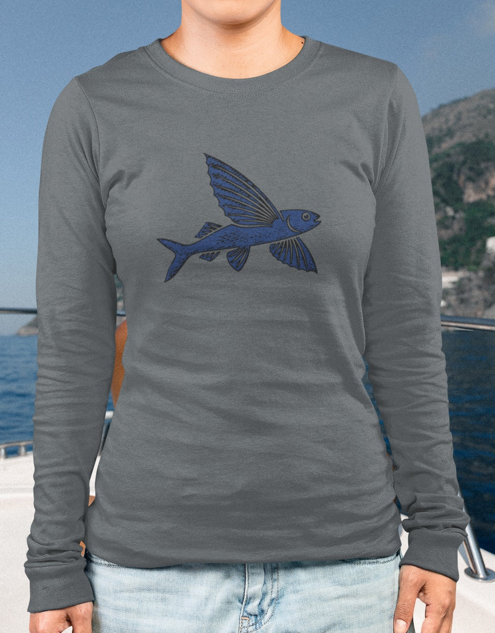 Rash Guard - Flying Fish (Front)