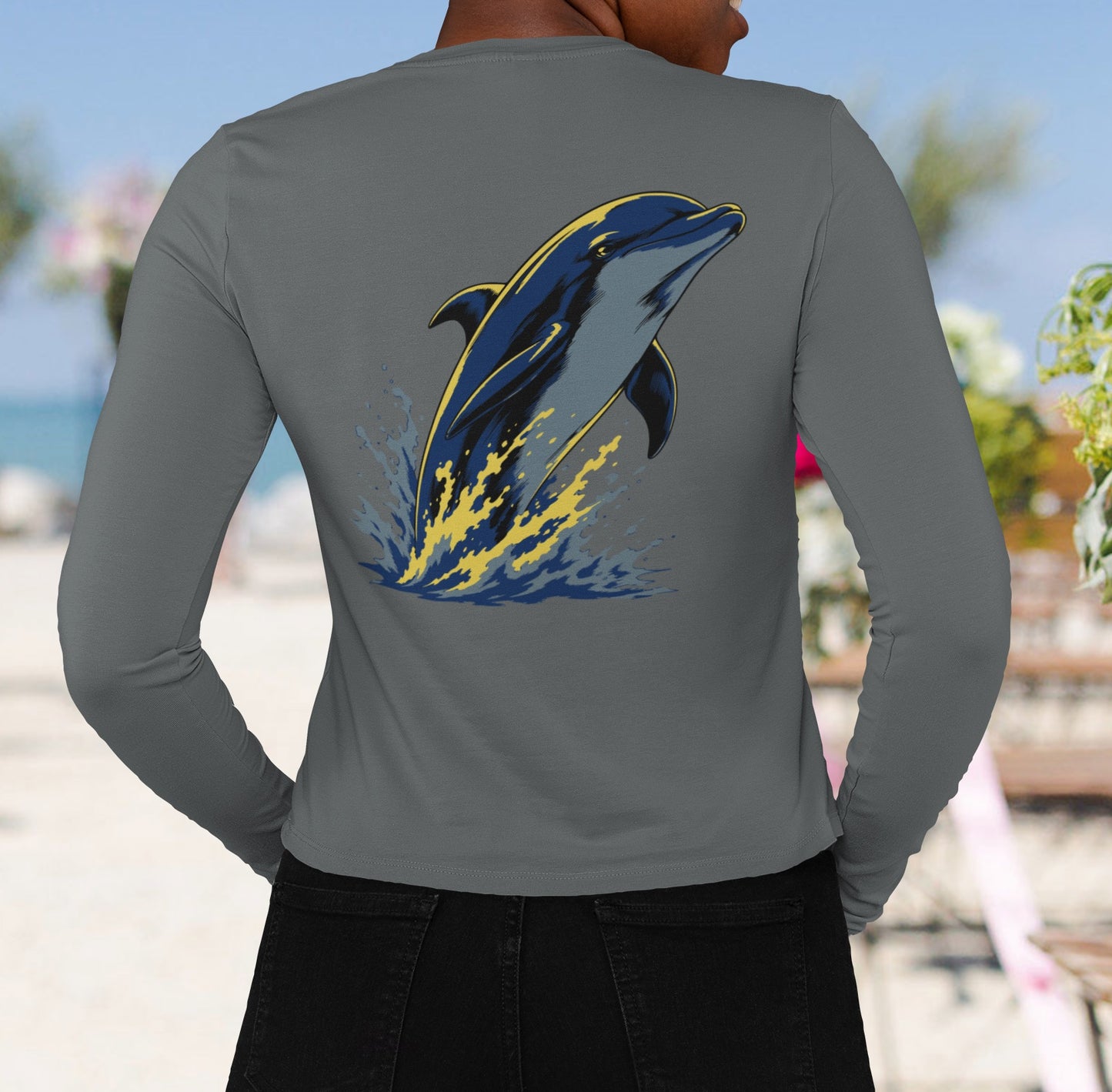 Rash Guard — Dolphin Big Splash