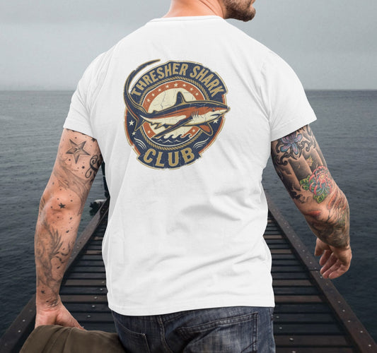 Thresher Shark Club Tee - Badge (Both Sides)