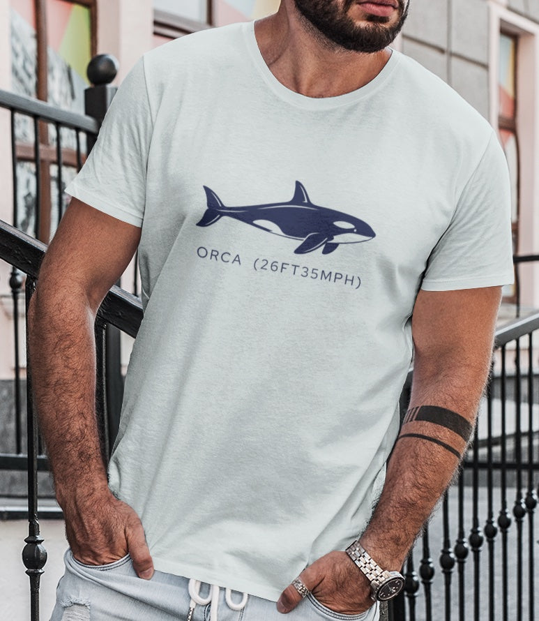 Orca Tee - "Stats"