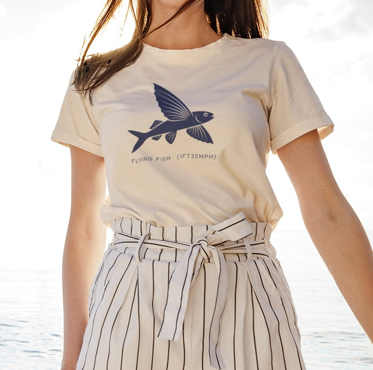 Flying Fish Tee - "Stats"