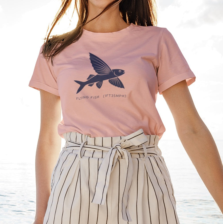 Flying Fish Tee - "Stats"