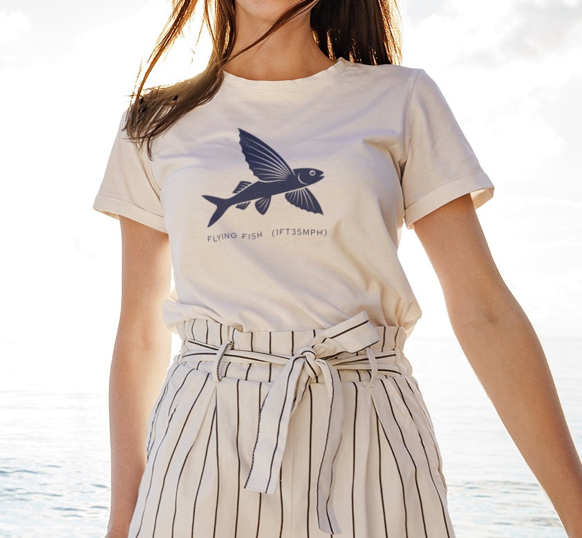 Flying Fish Tee - "Stats"