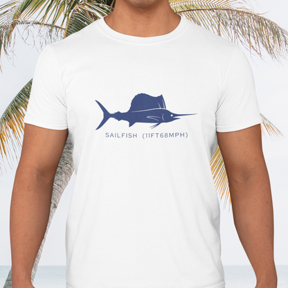 Sailfish Tee - "Stats"