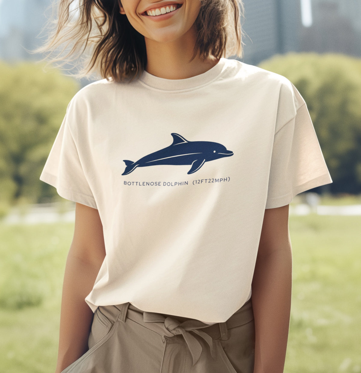 Dolphin Tee - "Stats"