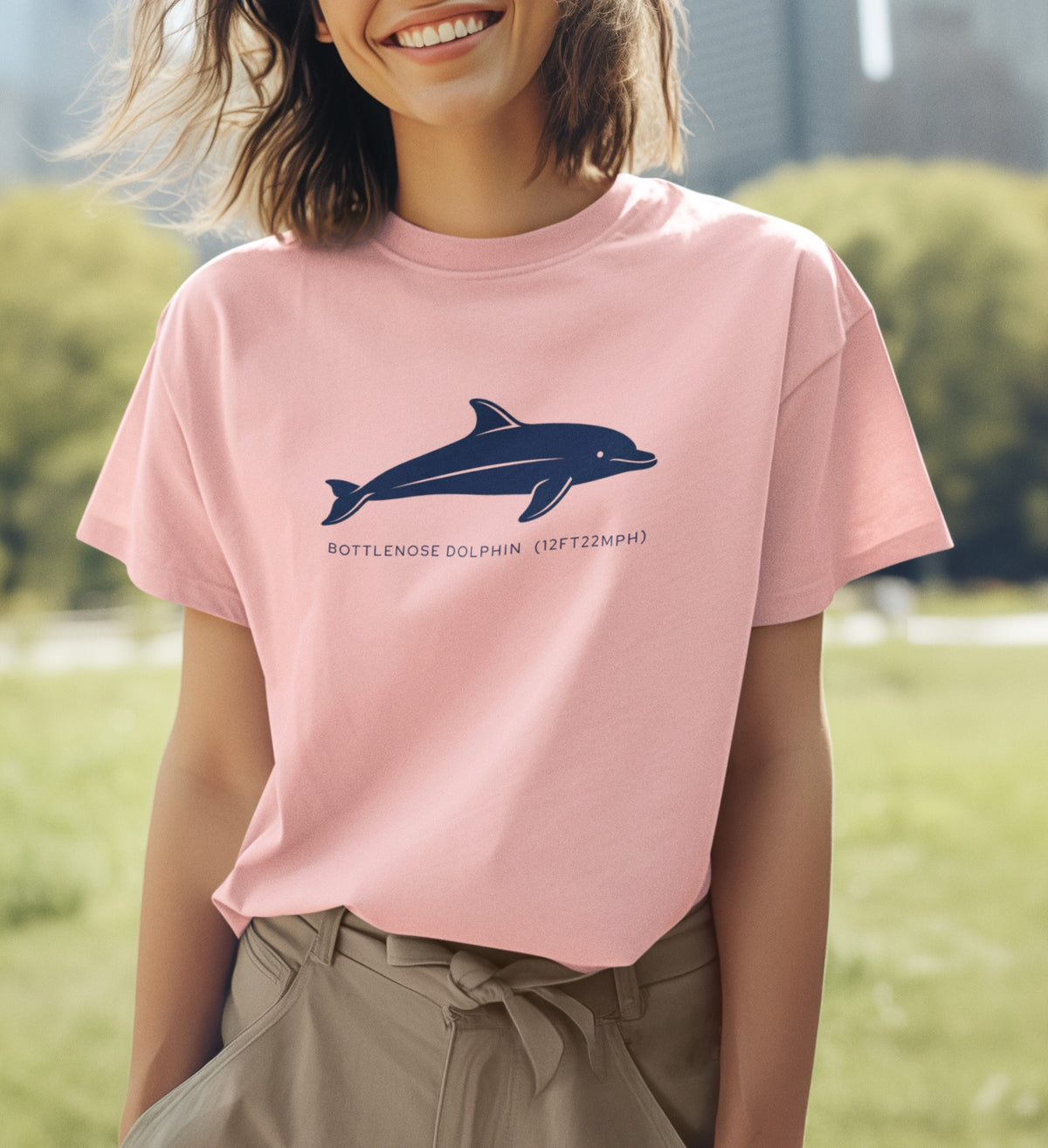 Dolphin Tee - "Stats"