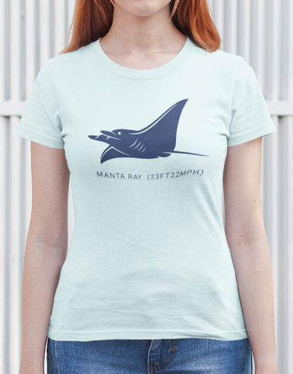 Manta Ray Tee - "Stats"