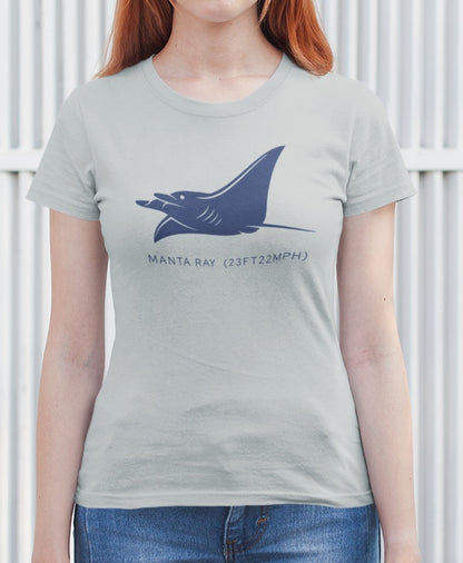 Manta Ray Tee - "Stats"
