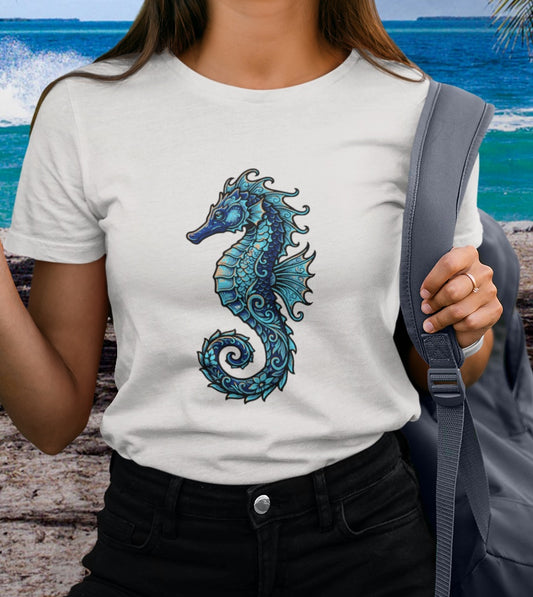 Seahorse Tee - "Sea Dragon"